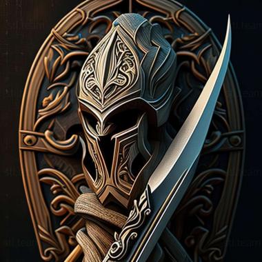 3D model Infinity Blade 2 game (STL)